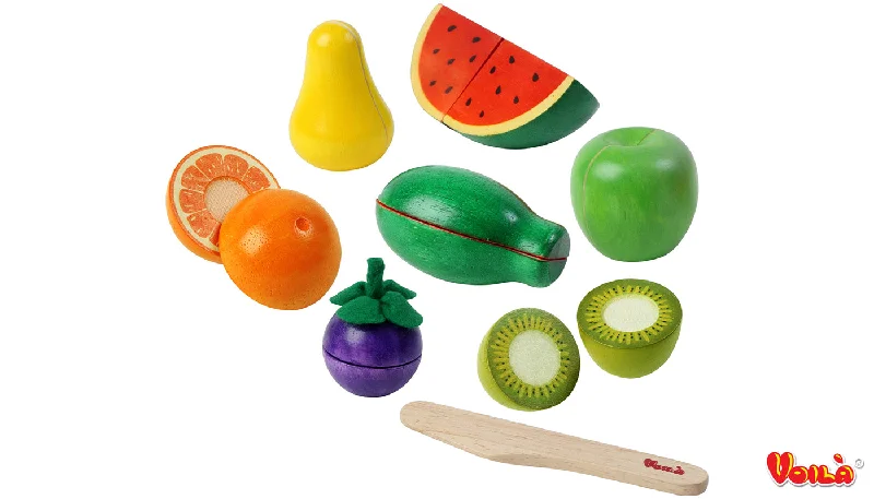 enchanting and magical wooden toys that spark the imagination Voila 033G Chop Chop Fruit Set enchanting and magical wooden toys that spark the imagination Voila 033G Chop Chop Fruit Set