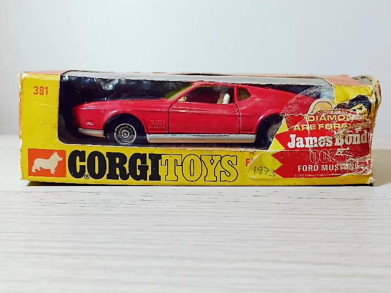 High-quality toy cars 391 James Bond Ford Mustang Mach 1 *with original box*