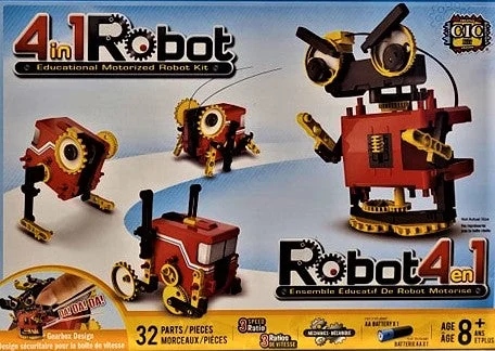 Exciting games4 in 1 Robot