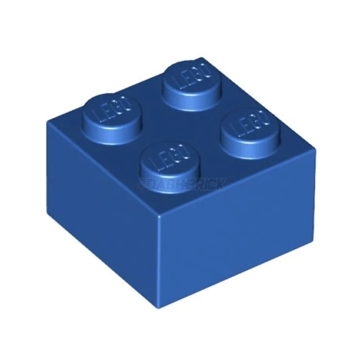 Endlessly customizable LEGO setsLEGO Brick 2 x 2, Blue [3003]