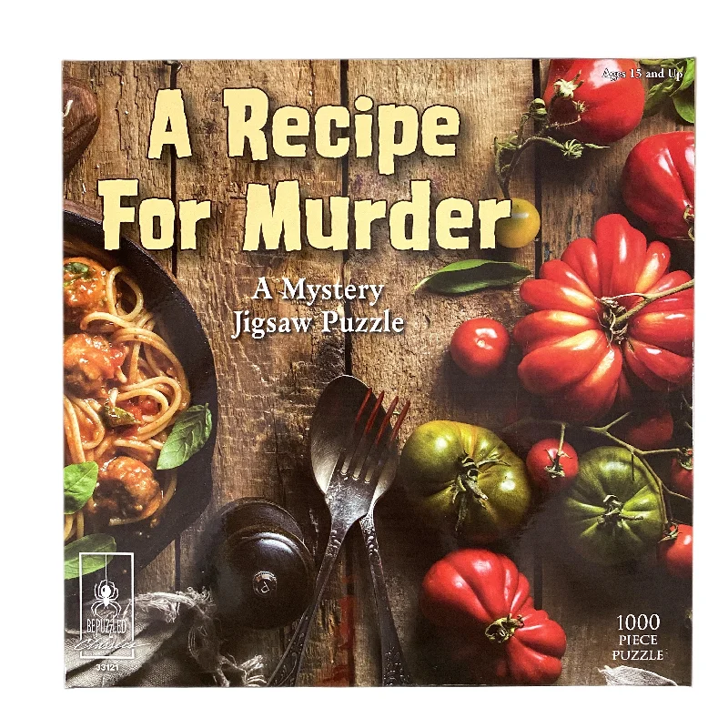 Educational games A Recipe for Murder Mystery 1000 Piece Jigsaw Puzzle