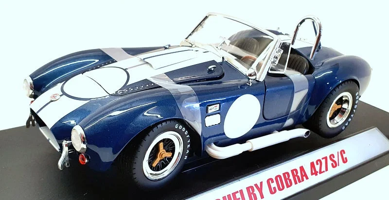 High-quality toy cars ACME 1/18 Scale Model Car SC121 - 1965 Shelby Cobra 427 - Blue High-quality toy cars ACME 1/18 Scale Model Car SC121 - 1965 Shelby Cobra 427 - Blue