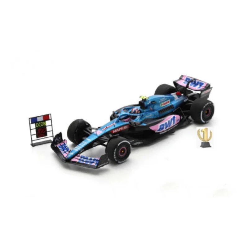High-quality materials toys Alpine A522 No.31 BWT Alpine F1 Team - 5th Austrian GP 2022 - Esteban Ocon. 100th Race - 1:43 Scale Resin Model Car High-quality materials toys Alpine A522 No.31 BWT Alpine F1 Team - 5th Austrian GP 2022 - Esteban Ocon. 100th Race - 1:43 Scale Resin Model Car