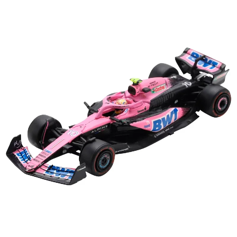 High-quality materials toys Alpine A523 No.10 BWT Alpine F1 Team - Pierre Gasly - 1:64 Scale Resin Model Car High-quality materials toys Alpine A523 No.10 BWT Alpine F1 Team - Pierre Gasly - 1:64 Scale Resin Model Car