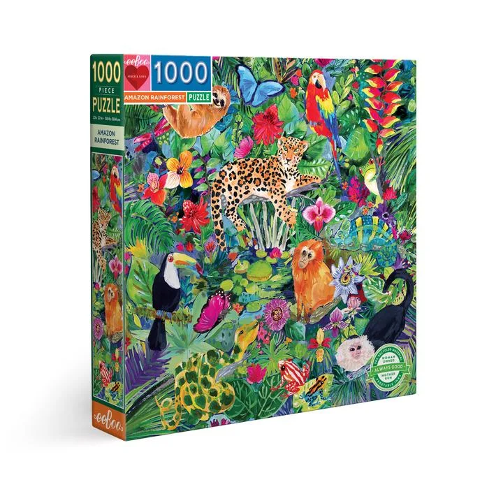 Exciting gamesAmazon Rainforest 1000 Piece Puzzle