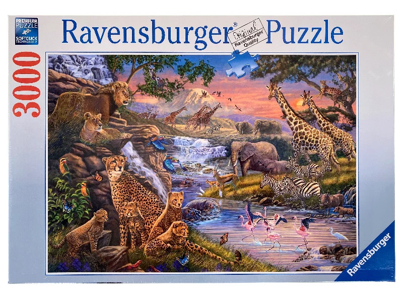 Casual games Animal Kingdom 3000 Piece Puzzle