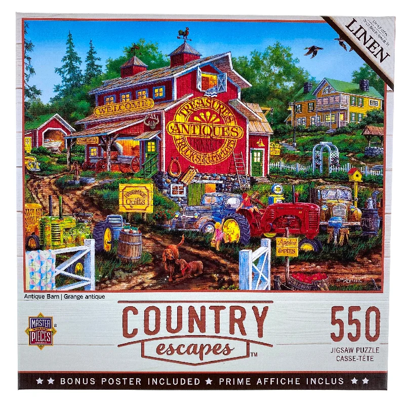 Competitive games Antique Barn 550 Piece Puzzle