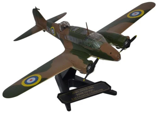 Playful toys Oxford Diecast Avro Anson Mk1 233 Squadron RAF 1:72 Model Aircraft
