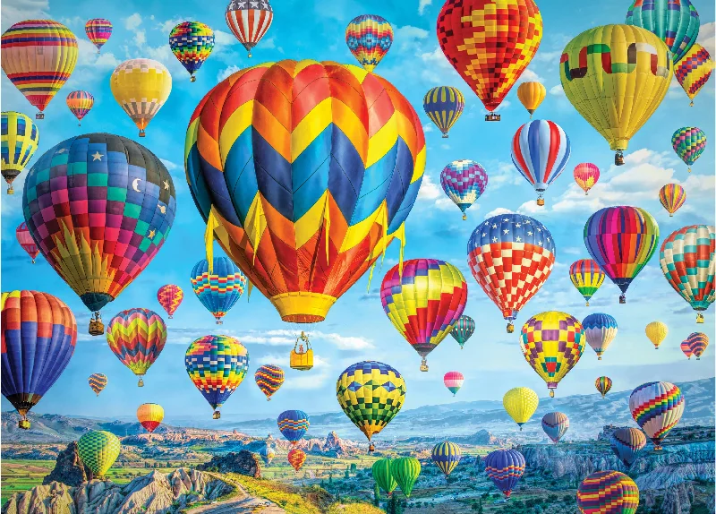Exciting gamesBalloons In Flight 1000 Piece Puzzle