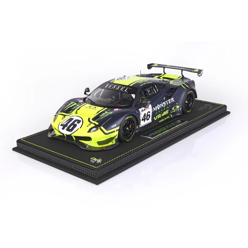 Realistic toy carsBBR 1/18 Ferrari 488 GT3 Valentino Rossi Team Kessel