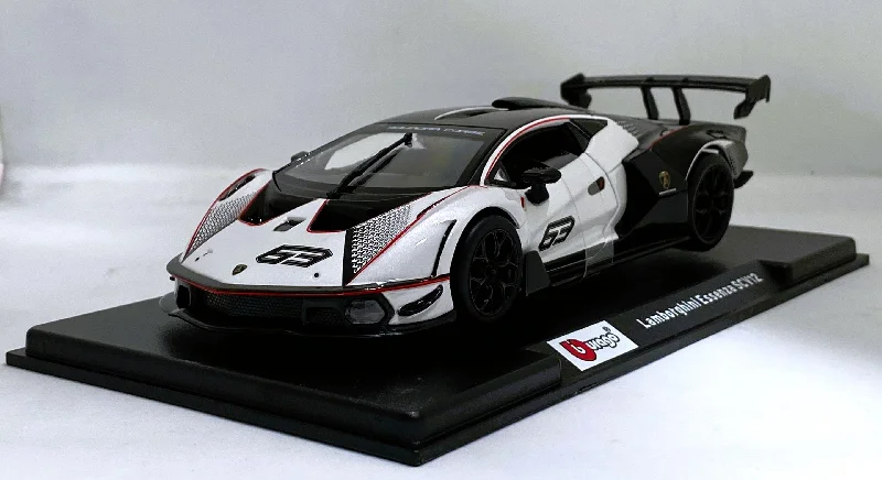 Playful toys Bburago RACING series Lamborghini Essenza SCV12 1/24 White