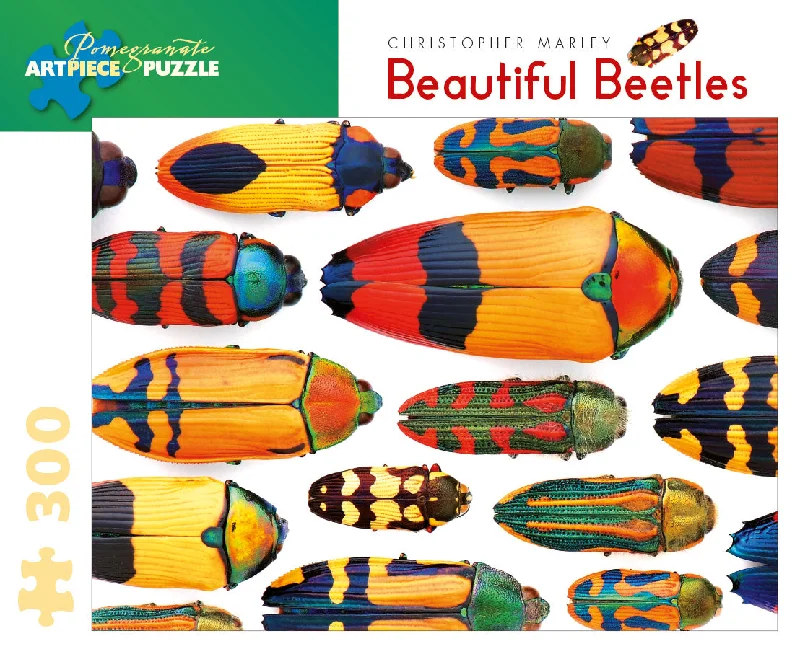 Educational games Beautiful Beetles - 300 Piece Christopher Marley Puzzle