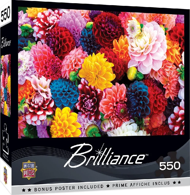 Intricate puzzles Beautiful Blooms 550 Piece Puzzle