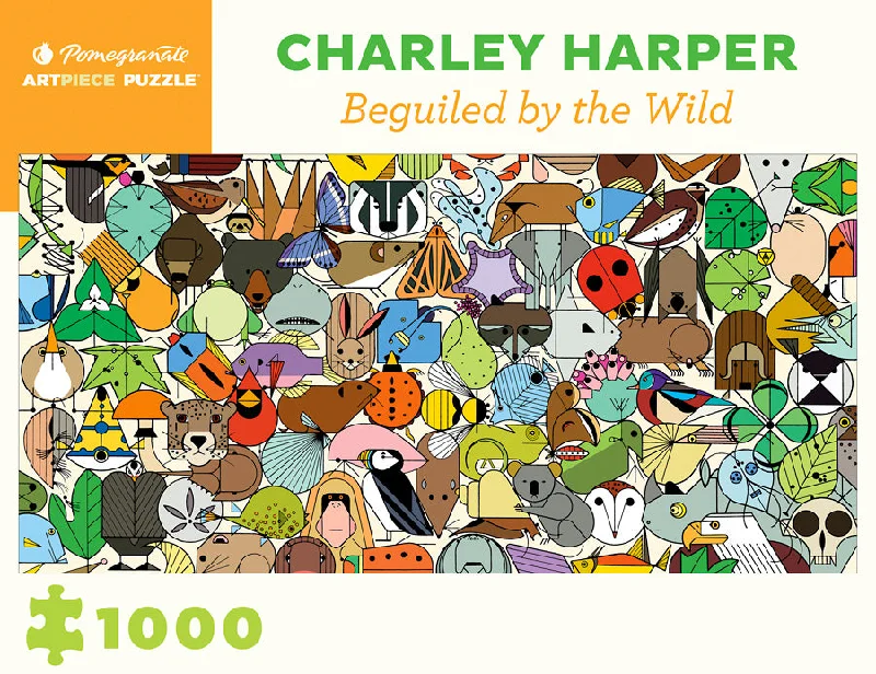 Exciting gamesBeguiled By The Wild - 1000 Piece Charley Harper Puzzle
