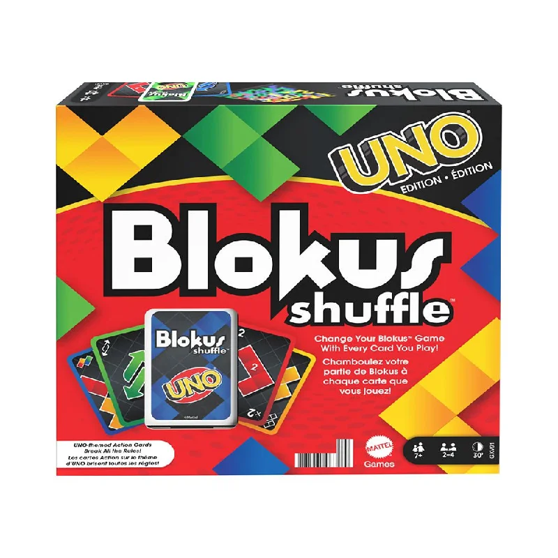 Casual games Blokus Shuffle Game Uno Edition