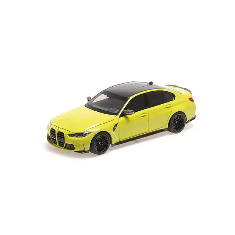 High-quality materials toys BMW M3 - 2020 - YELLOW METALLIC - 1:18 Scale Diecast Model Car High-quality materials toys BMW M3 - 2020 - YELLOW METALLIC - 1:18 Scale Diecast Model Car