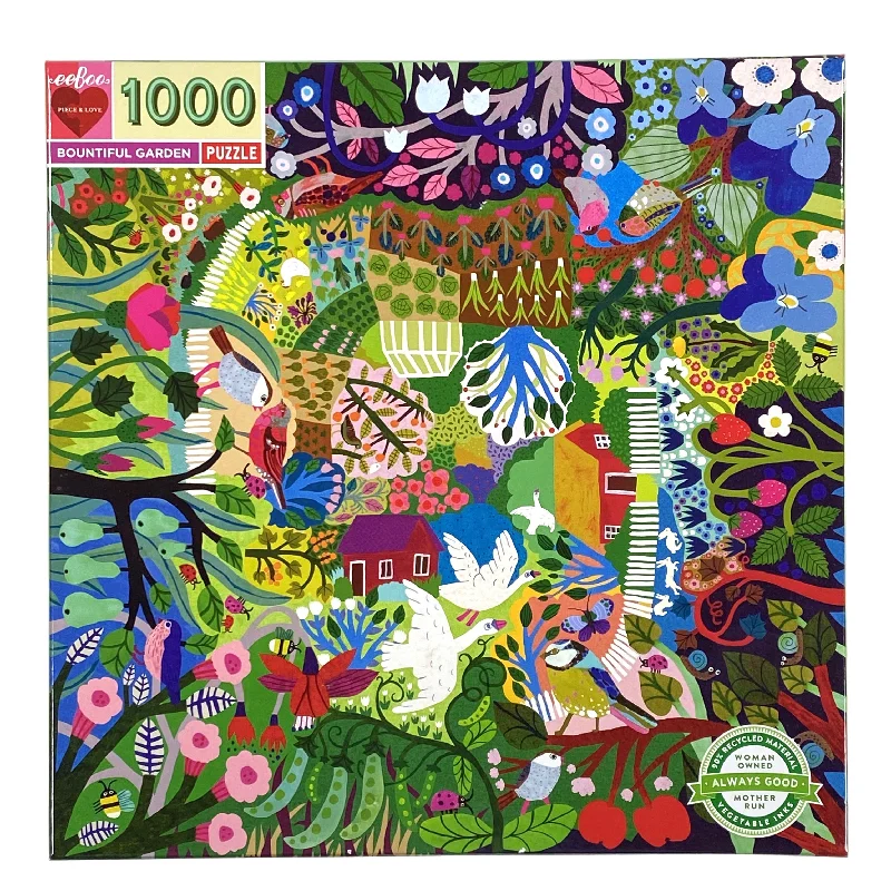 Casual games Bountiful Garden 1000 Piece Puzzle