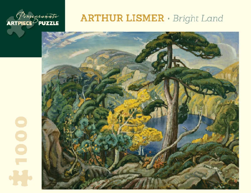 Interactive games Bright Land - 1000 Piece Arthur Lismer Puzzle