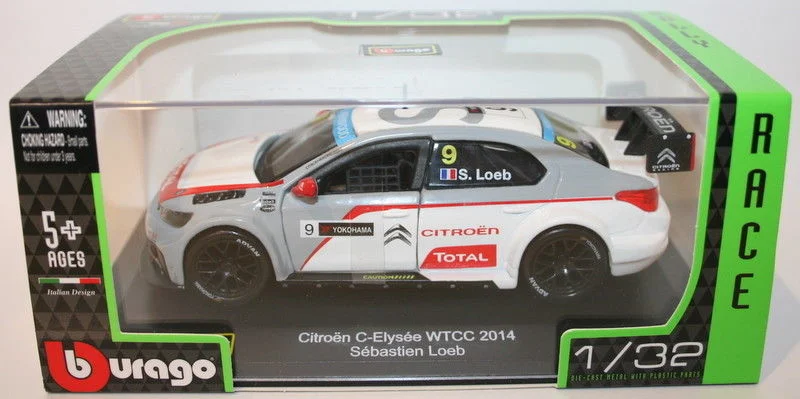 Enthusiastic toysBurago 1/32 Scale 18-41049 - Citroen C-Elysee WTCC 2014 Sebastien Loeb Enthusiastic toysBurago 1/32 Scale 18-41049 - Citroen C-Elysee WTCC 2014 Sebastien Loeb