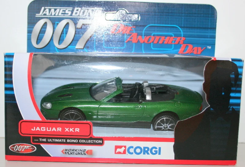Fun toy carsCORGI TY07601 JAMES BOND 007 JAGUAR XKR GREEN DIE ANOTHER DAY
