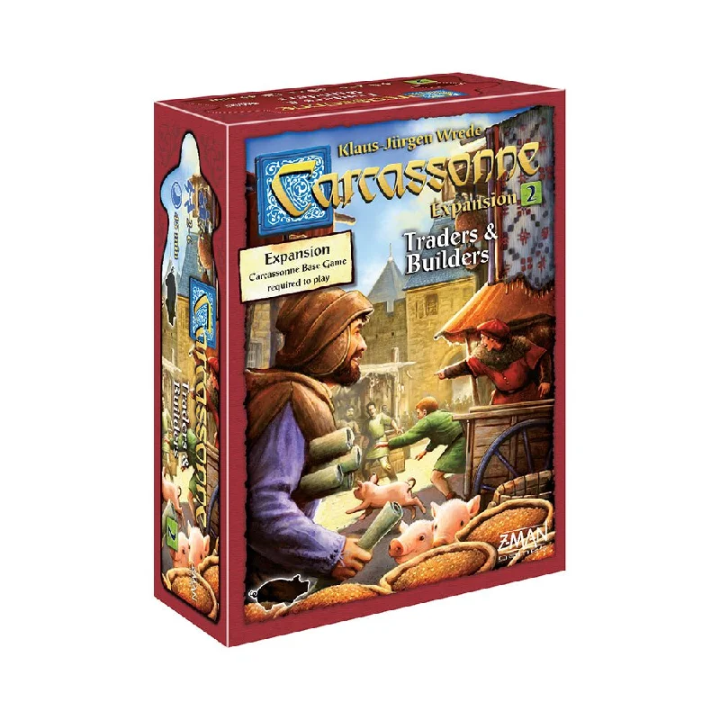Fast-paced games Carcassonne Expansion #2: Traders & Builders