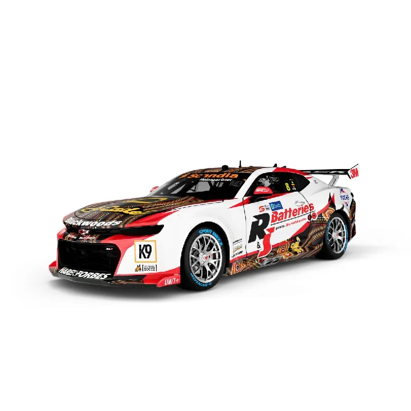 Durable toysCHEVROLET CAMARO GEN3 ZL1 - BJR - HEIMGARTNER #8 - 2023 Betr Darwin Triple Crown - Race 15 RUNNER-UP - Indigenous Livery - 1:18 Scale Diecast Model Car Durable toysCHEVROLET CAMARO GEN3 ZL1 - BJR - HEIMGARTNER #8 - 2023 Betr Darwin Triple Crown - Race 15 RUNNER-UP - Indigenous Livery - 1:18 Scale Diecast Model Car