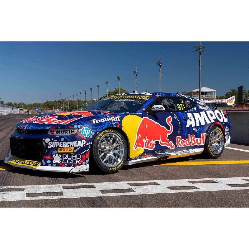 Playful toys CHEVROLET CAMARO GEN3 ZL1 - RED BULL AMPOL RACING - VAN GISBERGEN#97 - 2023 Betr Darwin Triple Crown - Race 14 Runner-Up - Indigenous Livery - 1:43 Scale Diecast Model Car Playful toys CHEVROLET CAMARO GEN3 ZL1 - RED BULL AMPOL RACING - VAN GISBERGEN#97 - 2023 Betr Darwin Triple Crown - Race 14 Runner-Up - Indigenous Livery - 1:43 Scale Diecast Model Car