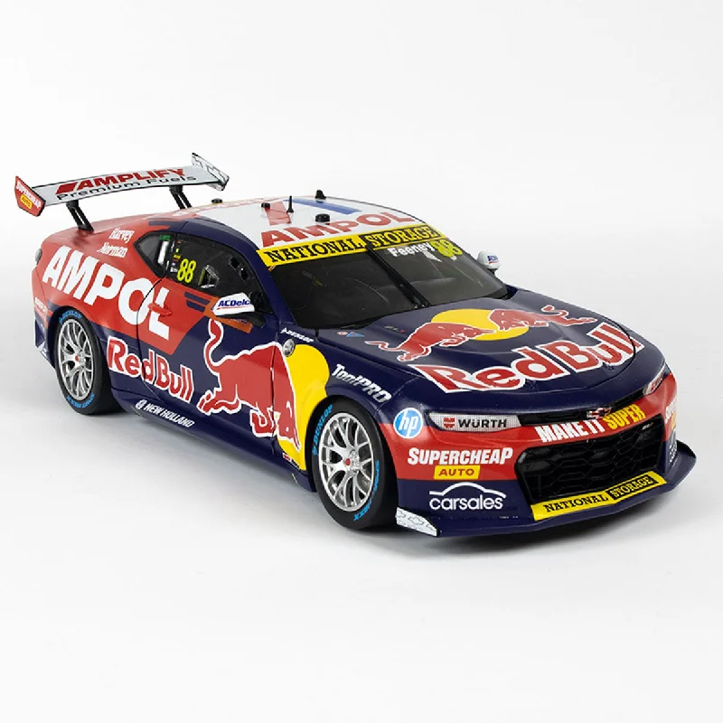 Playful toys CHEVROLET CAMARO GEN3 ZL1 - RED BULL RACING - FEENEY #88 - Beaurepaires Melbourne 400 - Race 6 WINNER - 1:43 Scale Diecast Model Car Playful toys CHEVROLET CAMARO GEN3 ZL1 - RED BULL RACING - FEENEY #88 - Beaurepaires Melbourne 400 - Race 6 WINNER - 1:43 Scale Diecast Model Car