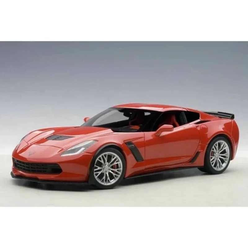 Realistic toy carsCHEVROLET CORVETTE C7 Z06 (TORCH RED) - 1:18 Scale Composite Model Car