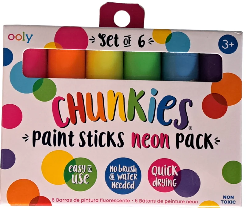 Competitive games Chunkies Paint Sticks Neon - 6pk