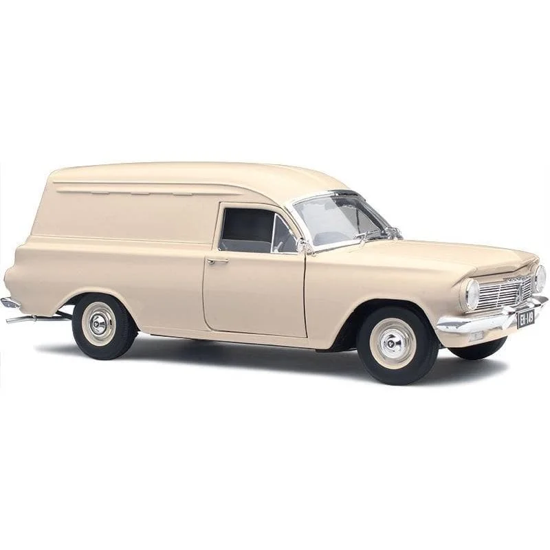 Durable toysCLASSIC CARLECTABLES 1/18 Holden EH Panel Van - Windorah Beige