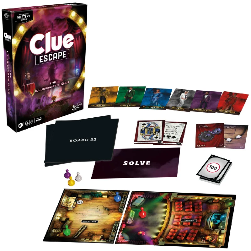 Casual games Cluedo Escape: The Illusionist's Club