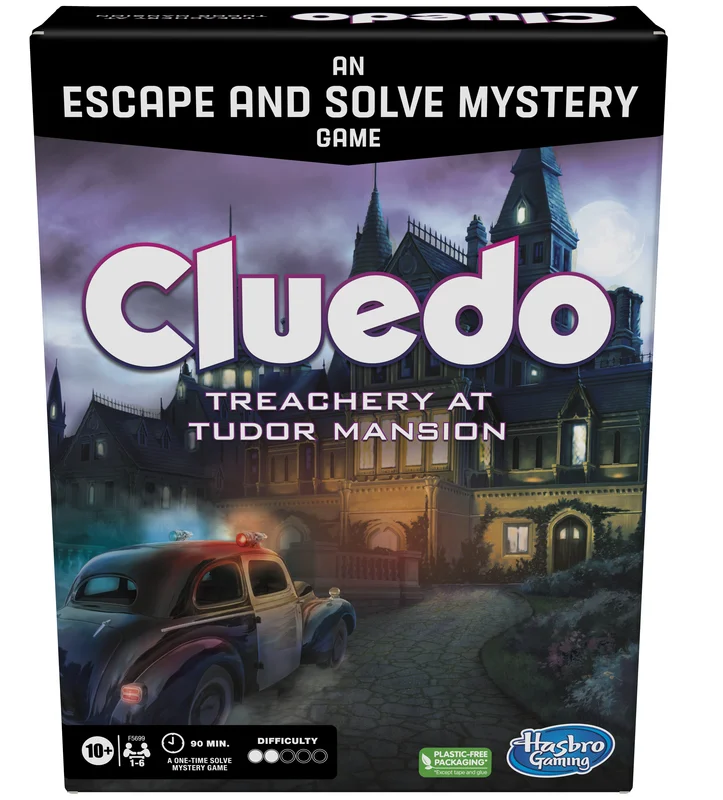 Competitive games Cluedo Treachery At Tudor Mansion An Escape And Solve Mystery Game