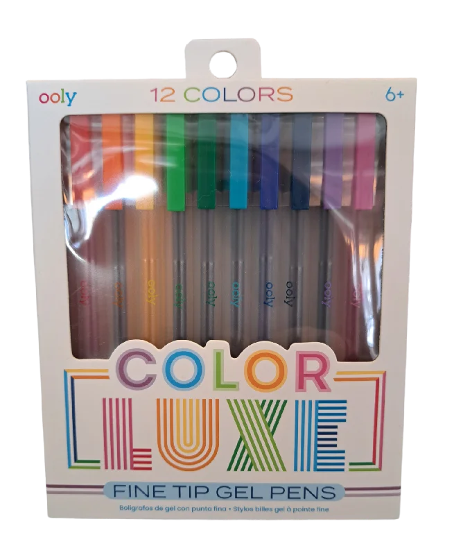 Casual games Color Luxe - Fine Tip Gel Pens