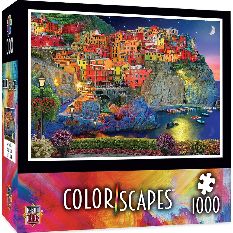 Thought-provoking puzzles Colorscapes Evening Glow 1000 Piece Puzzles