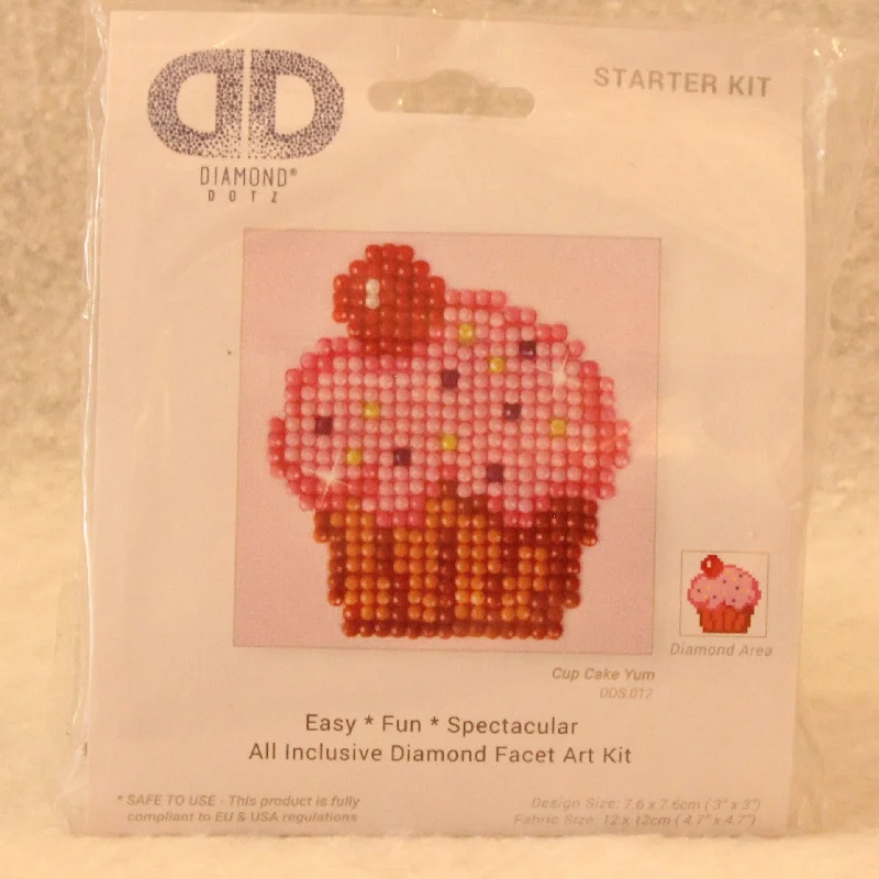 Strategic puzzles Diamond Dotz Cupcake