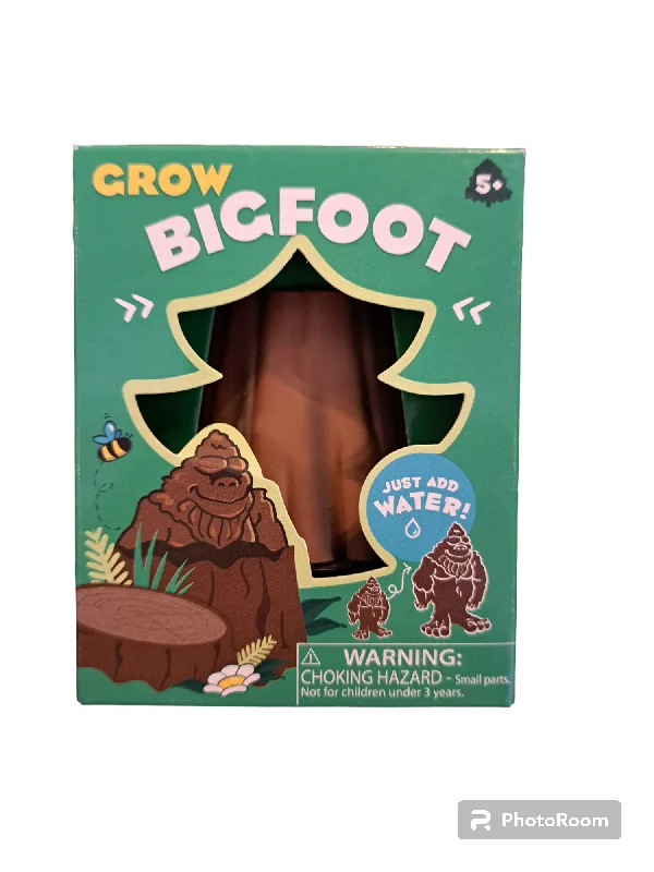 Age-appropriate puzzles Grow Bigfoot