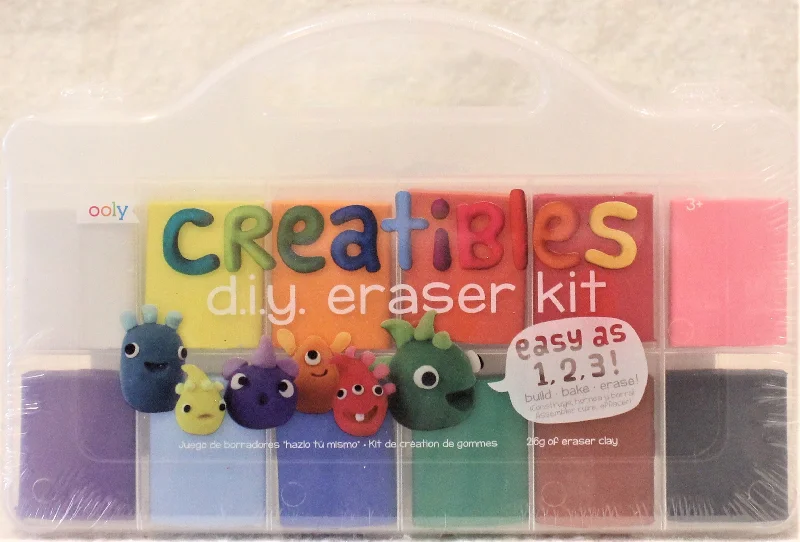 Time-consuming puzzles Creatibles DIY Eraser Kit