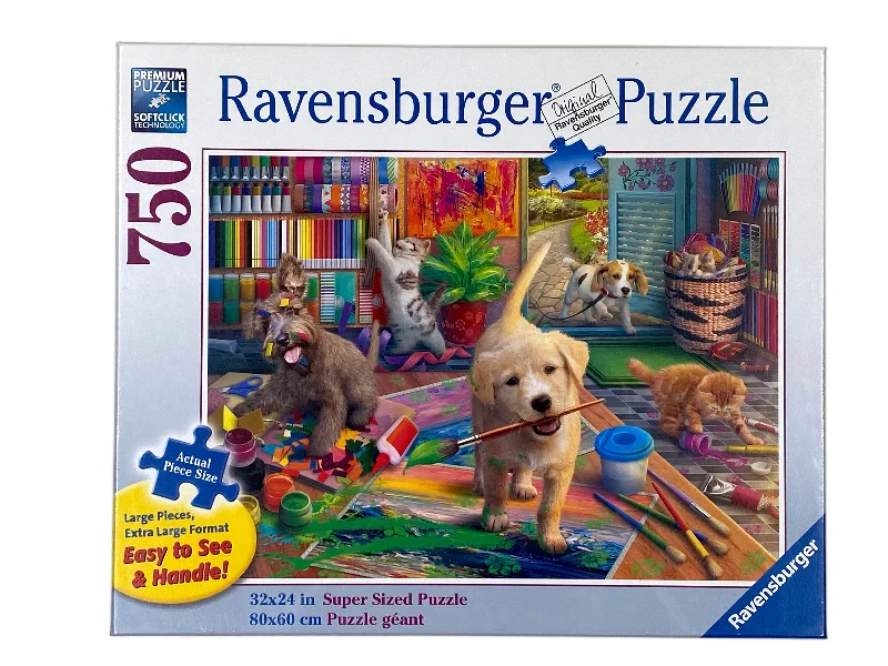 Educational games Cute Crafters 750 Piece Large Format Puzzle
