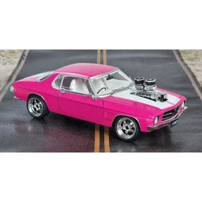 Realistic toy carsDDA 1/24 1973 Pink/White Blown HQ Holden Monaro