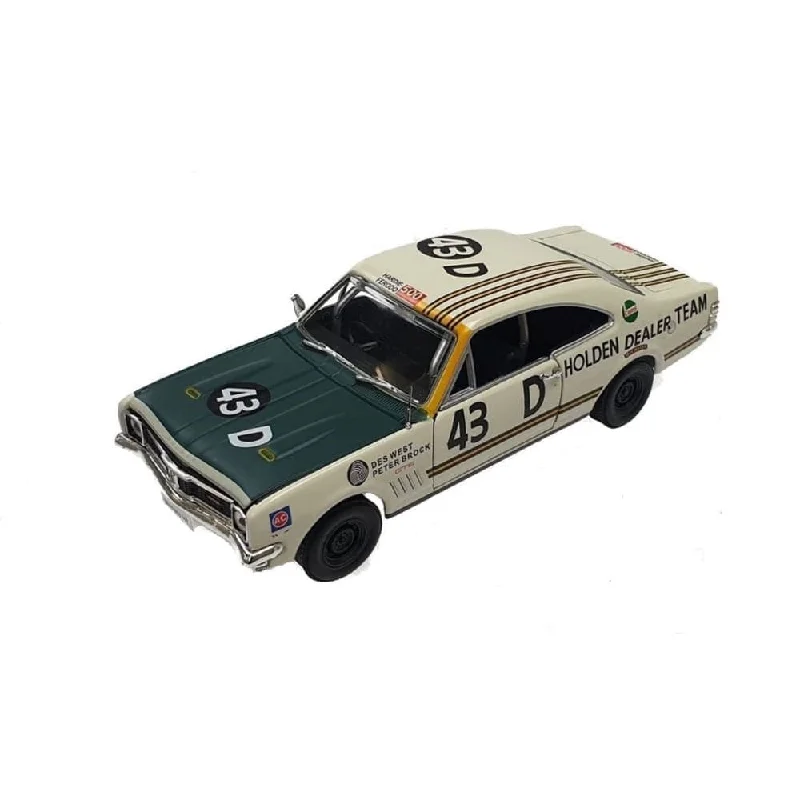 Durable toysDDA 1/32 White HT Monaro GTS #43 Racing Des West/Peter Brock