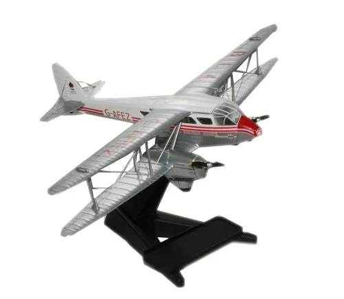 Realistic toy carsOxford Diecast BEA DH Dragon Rapide1:72 Model Aircraft