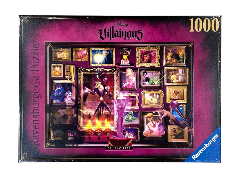 Thought-provoking puzzles Disney Villainous Dr. Facilier 1000 Piece Puzzle