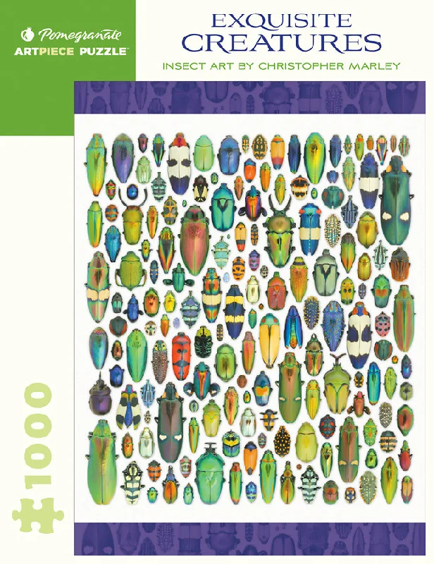 Addictive games Exquisite Creatures - 1000 Piece Insect Art By Christopher Marley