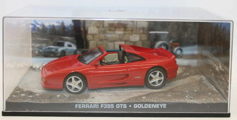 High-quality toy cars Fabbri 1/43 Scale Diecast - Ferrari F355 GTS - Goldeneye