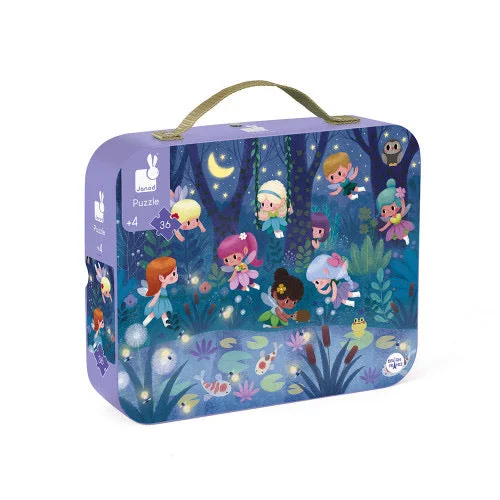 Challenging puzzles Fairies and Waterlilies 36 Piece Puzzle