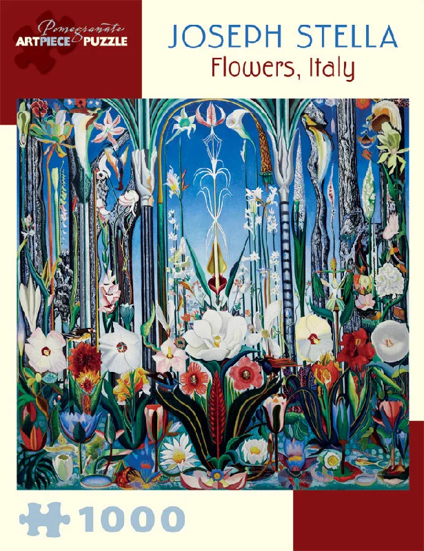 Fun gamesFlowers, Italy - Joseph Stella 1000 Piece Puzzle