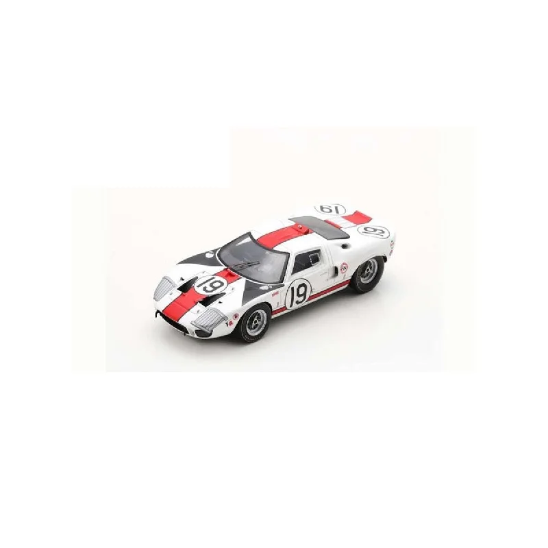 Playful toys Ford GT40 No.19 3rd 12H Sebring 1966 - S. Scott - P. Revson - Limited 500 - 1:43 Scale Resin Model Car Playful toys Ford GT40 No.19 3rd 12H Sebring 1966 - S. Scott - P. Revson - Limited 500 - 1:43 Scale Resin Model Car