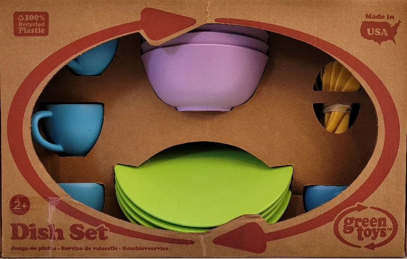 Relaxing games Green Toys - Dish Set