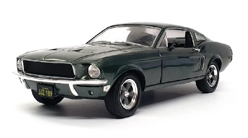 High-quality toy cars Greenlight 1/24 Scale 84041 - 1968 Ford Mustang GT - Steve McQueen Bullitt High-quality toy cars Greenlight 1/24 Scale 84041 - 1968 Ford Mustang GT - Steve McQueen Bullitt